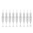 10 PCS M3 Needle Cartridge - Compatible with Intelli, Lady & Arrow Permanent Make Up Machine By Mellie Microblading - Ombre Powder Brows Shading Eyeliner Lip Tattoo (Needle, 1RL .25mm)