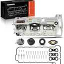 A-Premium Upgraded Aluminum Engine Valve Cover Kit - Compatible with BMW (E60 E70 E82 E83 E84 E89 E90 E92) Model - 2007-2013 - 2.5L 3.0L - 125i 128i 130i 323i 325i 328i 525i 528i 530i X1 X3 X5 Z4