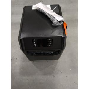 Infrared Space Heater 1500W Electric Portable Heaters for Indoor Use Realsmart UVC Air Purification 4 Heating Mode LED Display Remote Control Overheat Tip Over Protection Safe Quartz Element Heaters