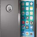 ImpactStrong for iPhone 6 / iPhone 6s Case Heavy Duty Dual Layer Protection Cover (Gun Metal)