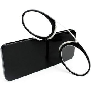 Unisex Reading Glasses Compact Vision Aid Mini Nose Clip readers