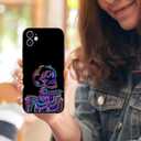 2 x Cool iPhone 11 Case for Boys Men,Cartoon Street Fashion Shockproof Protection TPU Camera Protection Designer Case for iPhone 11 Purple