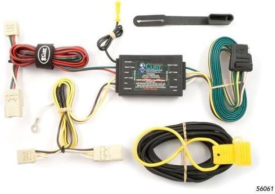 CURT 56061 Vehicle-Side Custom 4-Pin Trailer Wiring Harness, Fits Select Subaru Impreza