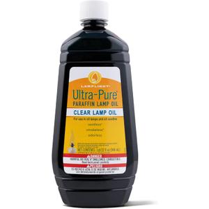 Lamplight Ultra-Pure Lamp Oil, Clear, 32 Ounces (60009)