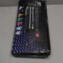 M MINGLE High Pressure Washer Gun, Extension Wands and 30 Degree Curved Rod for Hard-to-Reach Areas, M22 15mm or M22 14mm Fitting, 5 Nozzle Tips, 4000 PSI (64 Inch)