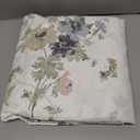 100% Cotton Duvet Cover Queen Size Vintage Floral Duvet Cover Set with Zipper Closure & Corner Ties 3 Pieces Botanical Bedding Sets Soft and Lightweight Comforter Cover for All Seasons