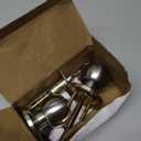 GSCZ Door Knob with Key for Bedroom Door Locks with Keys, Stainless Steel Doorknob with Lock and Key, Ball Door Handle with Key Doorknob with Lock and Key