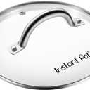 Instant Pot Tempered Glass Lid, 7.6-In, Mini 3-Qt, , Cooking Pot Lid, Stainless Steel Handle and Rim, Clear