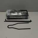 OMAIRA Shower Caddy Hanging with Soap Scrub Holder, Shower Organizer Inside Shelves Bathroom Storage Rack, Black