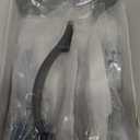 Amerdeco 10 Pack Matte Black Cabinet Pulls 3 Inch(76mm) Hole Center Cabinet Hardware Kitchen Cabinet Handles for Bathroom Dresser Pulls ZH0068