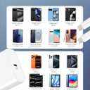 iPhone 17 16 15 Charger 10FT Fast Charging, 2 Pack 20W Type C Wall Charger Block with 10Foot Long USB C to C Cable for iPhone 17/17 Pro/17 Pro Max/Air/16/16 Pro Max/15/15 Pro Max/Plus, iPad, AirPods (White)