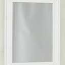 Rattan Trim Wall Mirror 18"×25"