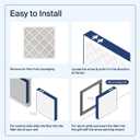 18×24×2  MERV 13 Air Filter (6-Pack) | Wonderfil Filters | Pleated HVAC Design | Perfect Fit for AC & Furnace Systems | Actual Size: 17" x 23.38" x 1.75"