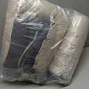 Chair Cushions for Dining Chairs, Seat Cushions for Kitchen Chairs, Indoor Seat Cushions with Ties, Tufted Foam Chair Pads, Non Slip Chair Cushions Set of 4, 15.5" x 15.5" x 4", Beige