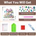 3 x Easter Diamond Art Kits for Adults, Easter Eggs Special Shape Diamond Painting, DIY Gem Art Crystal Rhinestones for Gift Home Wall Decor 12x12 Inch