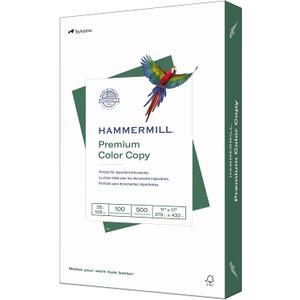 Hammermill Printer Paper, Premium Color 28 lb Copy Paper, 11 x 17 - 100 Bright, Made in the USA, 102541R - 1 Ream (500 Sheets)