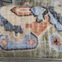 9x12 Area Rugs for Living Room - Large Carpet Ultra Thin Soft Washable Oriental Vintage Floral Distressed Rug Big Indoor Carpets for Bedroom Nursery Dorm Home Decor Aesthetic - Multi