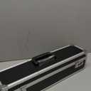 Chefs Knife Case Aluminum Hard Case with Dual Combination Locks Cultery Carrier Portable Knife Organizer Block Holders Protectors With 8 Slots Can Hold Home Black