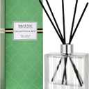 M&SENSE Eucalyptus & Spearmint Reed Diffuser Set - 7.04 fl oz with Sticks, Rich Fragrance & Refreshing Non-Toxic Scent for Home Bathroom Office Study Other Workspaces Needing Focus, Gifts for Women