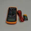 Digital Multimeter Voltmeter Battery Voltage Multi Tester Continuity Ohm Volt Amp DC AC Current Resistance Diodes 2000 Counts Electrical Test Meter with Leads Backlight LCD Display