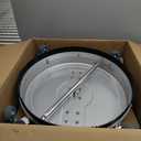 WOJET 20" Pressure Washer Surface Cleaner with 4 Wheels & Dual Handles, 4500PSI Stainless Steel Surface Cleaner Attachment for Pressure Washer for Concrete Driveway Sidewalk Deck Patio, Commercial Grade