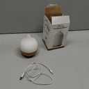 SALKING Essential Oil Diffuser, 100ml Small Aromatherapy Diffuser with Auto Shut-Off Function, Ultrasonic Diffusers for Essential Oils, Cool Mist Humidifier with Warm White Lights, for Office Home