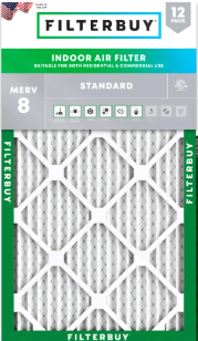 12x30x1 in. Standard Pleated Furnace Air Filter Performance FPR 5 MERV 8 1 Pack