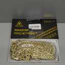 420H Motorcycle Chain 132 Links Non O-Ring with Connecting Master Link Heavy Duty Drive Chain for Motorcycle Bicycle Go Kart Mini Trail Bike