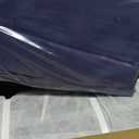 IASEAHK Outdoor Chair Cushions, 24 x 24 Inch Outdoor Cushion for Patio Furniture, Patio Chair Cushion, Waterproof & Fade Resistant Deep Patio Furniture Cushions Set with Handle and Ties, Navy Blue