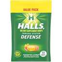 HALLS Defense Assorted Citrus Vitamin C Drops, Value Pack, 180 Drops EXP May 24 2025