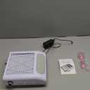 Nail Dust Collector Vacuum 80W Adjustable Power Suction CoFashion Nail Dust Cleaner Machine for Manicure, Dust Collector for Nails for Salon Home Use- Nail Filter When Using Nail Drill