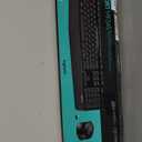 Logitech MK345 Wireless Keyboard and Mouse Combo with Palm Rest, 2.4 GHz USB Receiver, Compatible with PC, Laptop, Black
