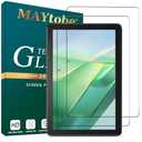 MAYtobe [2-Pack Screen Protector for Fire HD 10 / Fire HD 10 Plus (11th/13th Generation,2021/2023 release) (10.1 Inch) Tempered Glass, No Bubbles, Scratch-Resistant