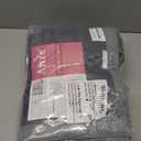 Magnetic Thermal Insulated Door Curtain, 48 x 82 Inch Winter Door Cover Curtain Size 52 x 84 Waterproof Thick Insulation Blanket with Visible Window Side Opening Gray