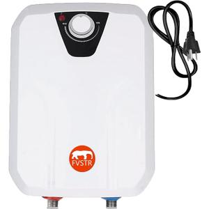 110V-120V 1.5Kw Small Under Sink Tank 2.16Gallon Water Heater Hot Storage,Mini Instant Electric RV TR Trailer Kitchen Compact Point-of-Use, (2.16gallon)