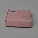 Hair Extensions, 10" Short Clip in Hair Extensions 4PCS Straight Natural Soft Synthetic Hairpiece for Women- Golden Blonde with Highlights (Chocolate Brown)