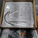 Bathroom Fan with Light and Humidity Sensor: 26W Ceiling Mount Ventilation Fan and LED Light Combo for Bathroom and Home, 100CFM, 5CCT Seletable, Dimmable & Wet Rated, ETL Certified