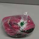 FantaLook Long Straight Hot Pink Cosplay Wig with 2 Ponytails for Women Halloween Party Costume