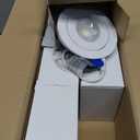 Ensenior 6 Pack 4 inch 5CCT LED Gimbal Led Recessed Light with Junction Box, 360+90 Adjustable Directional Eyeball Lighting, Dimmable, 2700K/3000K/3500K/4000K/5000K, 900LM, 9W=85W, 120V-ETL&FCC