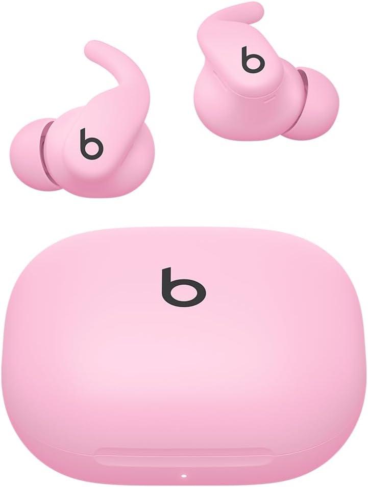 Beats Powerbeats Fit - Wireless Noise Cancelling Workout Earbuds with Secure-Fit Wingtips - Power Pink 