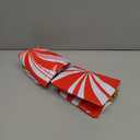 2 Pieces 32 Inch Giant PVC Inflatable Christmas Decorated Ball Ornaments Outdoor Large Xmas Blow Ball Decorations for Christmas Themed Party Ornaments(Candy,Red White)