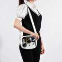 TOBVZOO Clear Bag Stadium Approved, Crossbody Transparent Bag for Concerts Sports Events, Purses for Men & Women