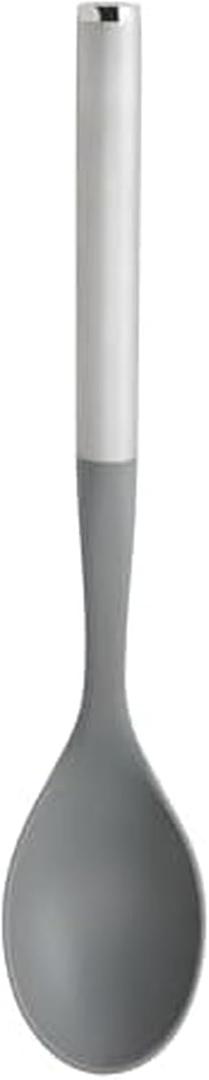 KitchenAid Basting Spoon with Stainless Steel Handle, Nonstick Safe, Ideal for Basting, Stirring, and Serving, Durable and Dishwasher Safe