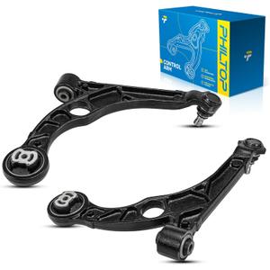 PHILTOP Front Suspension Kit Lower Control Arm w/Ball Joint Compatible with Chrysler 200 2015-2017, for Dodge Dart 2013-2016 Automotive Replacement Control Arms 2pcs