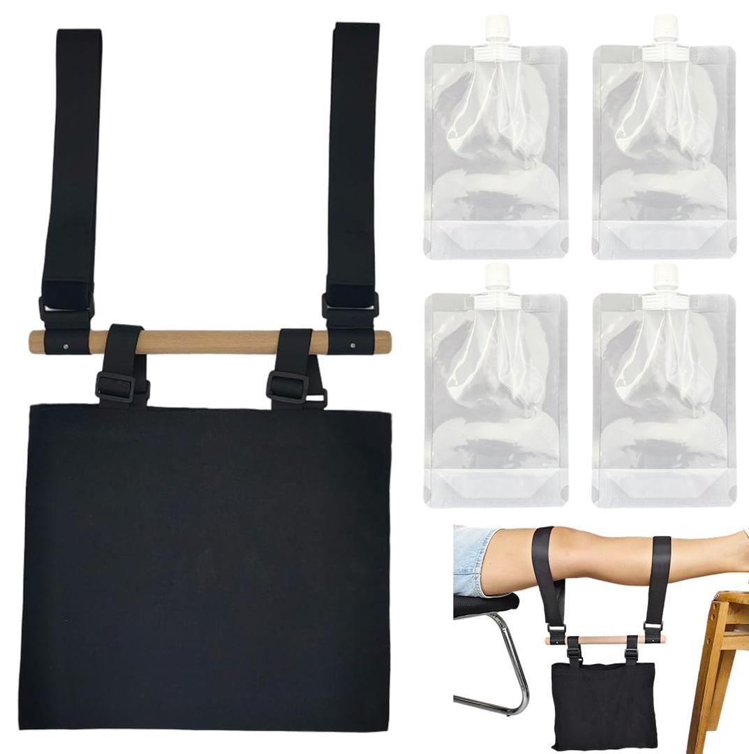 Knee Extension Recovery Device,Strengthening Equipment for Knee Surgery Rehabilitation(4Pcs Weights Included)