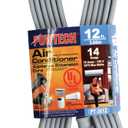 Heavy Duty 12 FT Air Conditioner and Major Appliance Extension Cord UL Listed 14 Gauge, 125V, 15 Amps, 1875 Watts Grounded 3-PRONGED Cord