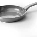 Sanho 10 Inch Frying Pan Nonstick, PFOS/PFOA/PTFE-Free Healthy Ceramic Coating, Induction Compatible Cookware for All Stovetops, Dishwasher Safe, Gray
