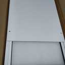 Extra Large Dog Door for Sliding Door, XLarge Dog Door for Sliding Glass Doors, Adjustable Height 81.69" to 86.61