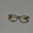 Madison Avenue Square Vintage TR90 Blue Light Blocking Reading Glasses for Women, Anti Eyestrain/Glare Computer Readers