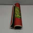 Artoid Mode Red Xmas Tree Christmas Welcome Doormat, Winter Home Decor Low-Profile Switch Rug Door Mat Floor Mat for Indoor Outdoor 17x29 Inch